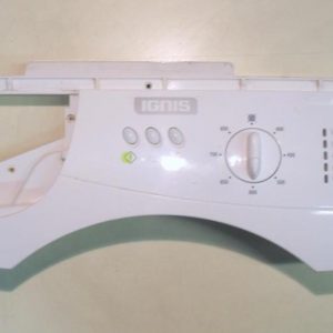 2552 -- 000 (2614) FRONTALE PER LAVATRICE IGNIS LOP80 COMPLETO DI SCHEDA COMANDI COD. 502020501 + 502020401 E SELETTORI