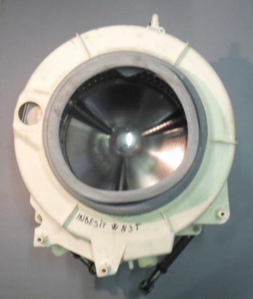 2605 -- 000 (2667) GRUPPO VASCA COMPLETO PER LAVATRICE INDESIT W 83 T 5 Kg 800 giri