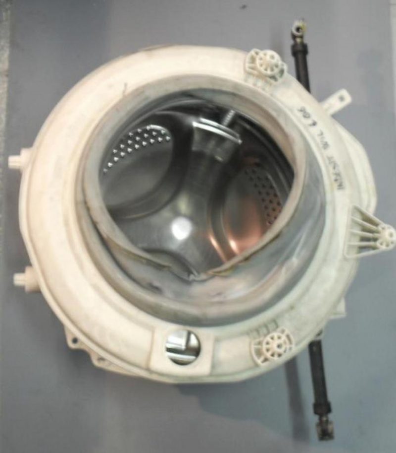 GRUPPO VASCA COMPLETO PER LAVATRICE INDESIT WIL 106 5 Kg   1000 giri