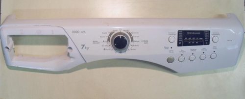 2649 -- 000 (2711) FRONTALE PER LAVATRICE HOOVER VHD 710 COMPLETO DI SCHEDA COMANDI COD. 41021023 E SELETTORE