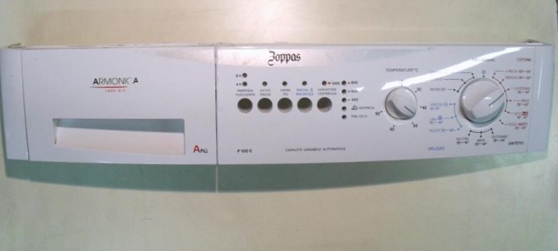 FRONTALE PER LAVATRICE ZOPPAS P 100 E   SOLO PLASTICA
