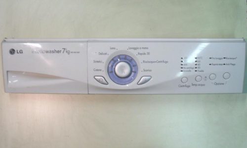 FRONTALE PER LAVATRICE LG WD-65130F   COMPLETO DI SCHEDA COMANDI COD. 6871EC1060F