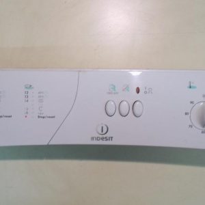 FRONTALE PER LAVATRICE ARISTON WP100   COMPLETO DI TIMER COD. 160013786.00   CODICE ALTERNATIVO: 31660001.07   E SELETTORI