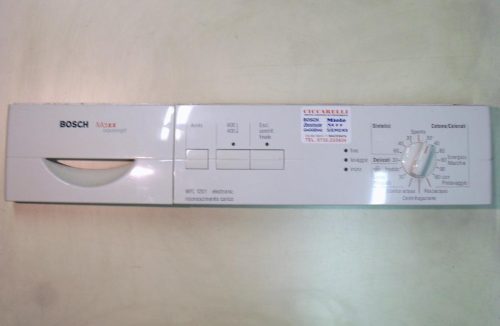 FRONTALE PER LAVATRICE BOSCH WFL1201 II/02   COMPLETO DI SCHEDA COMANDI COD. 5500000803