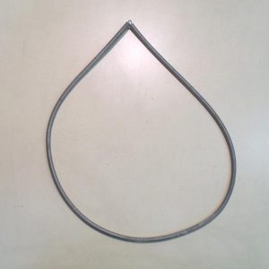 2745 -- 000 (2808) MOLLA BLOCCO GUARNIZIONE OBLO' PER LAVATRICE BOSCH WFL1201 II/02