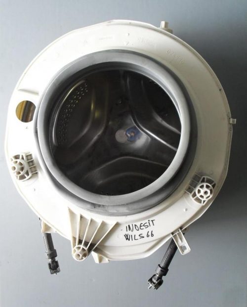 GRUPPO VASCA COMPLETO PER LAVATRICE INDESIT WILS66   COMPLETO DI GUARNIZIONE OBLO' 4,5 Kg   600 giri