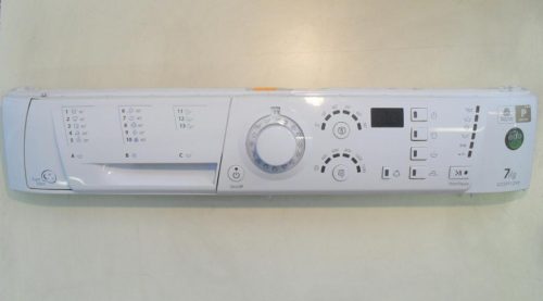 FRONTALE PER LAVATRICE ARISTON ECO7F 1292   COMPLETO DI SCHEDA COMANDI COD. 21016303300   SW: 03.01.00   S/N: 398187   PER LAVATRICE ARISTON ECO7F 1292