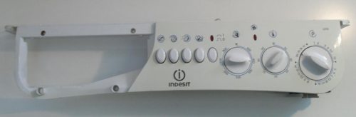 FRONTALE PER LAVATRICE INDESIT WA8 COMPLETO DI TIMER COD. 160013786 CODICE ALTERNATIVO: 31660001.07 PIU SELETTORI