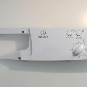 FRONTALE PER LAVATRICE INDESIT WI600   COMPLETO DI TIMER COD. 16001763900 E SELETTORI