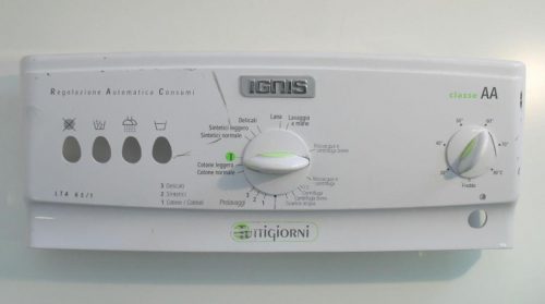 FRONTALE SOLO PLASTICA PER LAVATRICE IGNIS LTA65/1