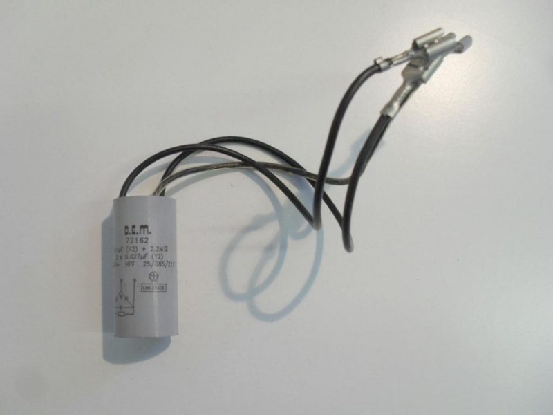 Condensatore lavatrice Zerowatt ZT 640 cod 72162