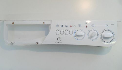 FRONTALE PER LAVATRICE INDESIT WAS6X   COMPLETO DI TIMER COD. 31660001.05 E SELETTORI