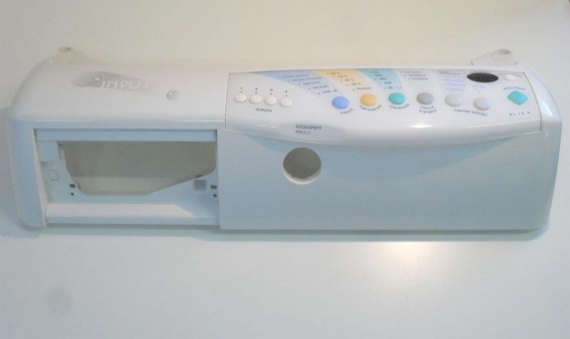 FRONTALE PER LAVATRICE REX RL12X   COMPLETO DI SCHEDA COMANDI COD. 124840903   CODICE ALTERNATIVO: 452800900