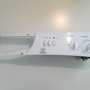 FRONTALE PER LAVATRICE INDESIT WP42IT   COMPLETO DI TIMER COD. 160010352.04 E SELETTORI