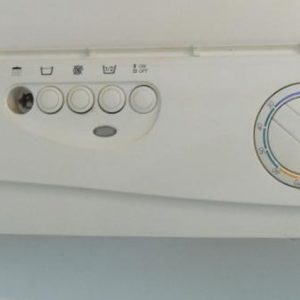 FRONTALE PER LAVATRICE WegaWhite W650TX COMPLETO DI TIMER COD. 516008000 PIU SELETTORI