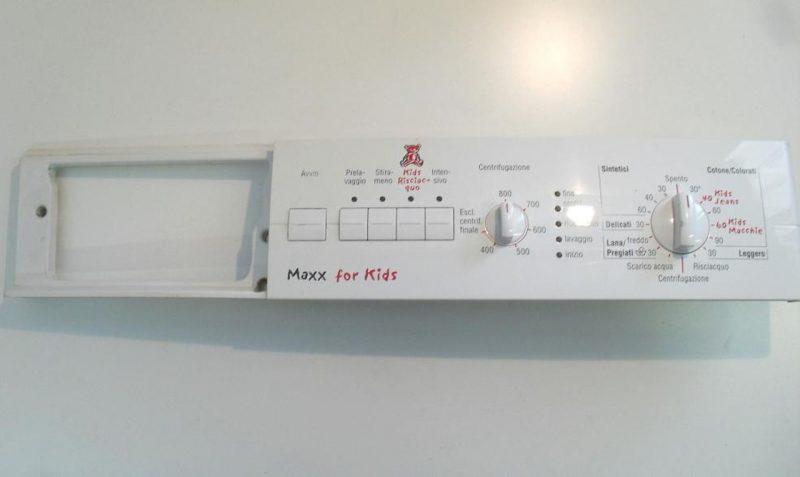 FRONTALE PER LAVATRICE BOSCH WFL165KIT/08   COMPLETO DI SCHEDA COMANDI COD. 5560002571