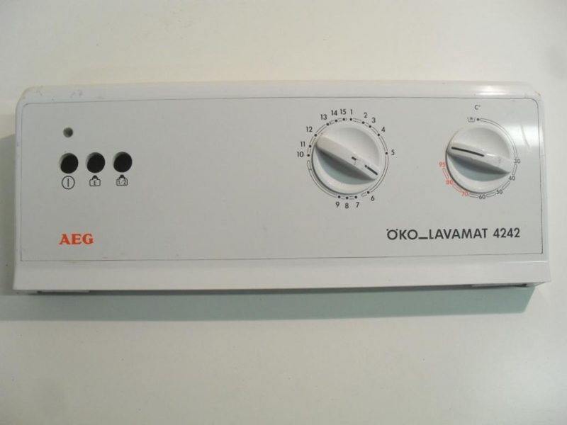 FRONTALE SOLO PLASTICA PER LAVATRICE AEG OKO LAVAMAT 4242