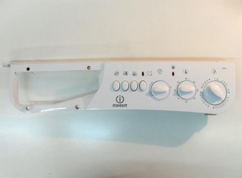 FRONTALE PER LAVATRICE INDESIT WA6   COMPLETO DI TIMER COD. 31660001.05 E SELETTORI