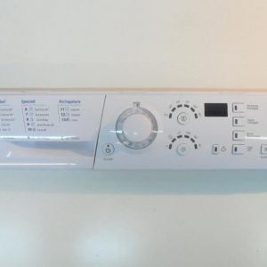 3070 -- 000 (3135) FRONTALE PER LAVATRICE ARISTON HOTPOINT ARMXXF149 COMPLETO DI SCHEDA COMANDI COD. 210144093.00 SW: 02.00.34