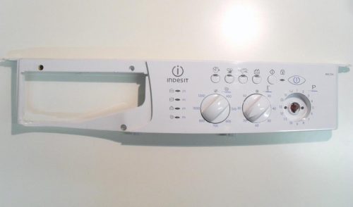 FRONTALE PER LAVATRICE INDESIT WIL126   COMPLETO DI SCHEDA COMANDI COD. 21013012401   SW REL. 10.3.1