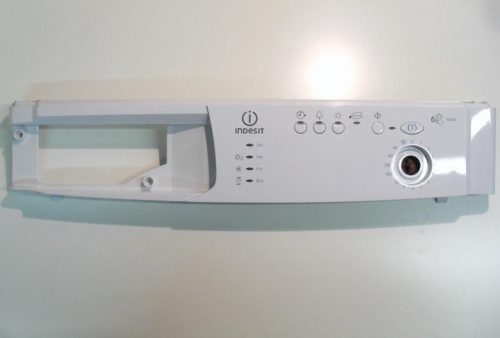 FRONTALE PER ASCIUGATRICE INDESIT ISL65C   COMPLETO DI SCHEDA COMANDI COD. 162000933.01   WK: 29/05   SW REL. 10.1.8