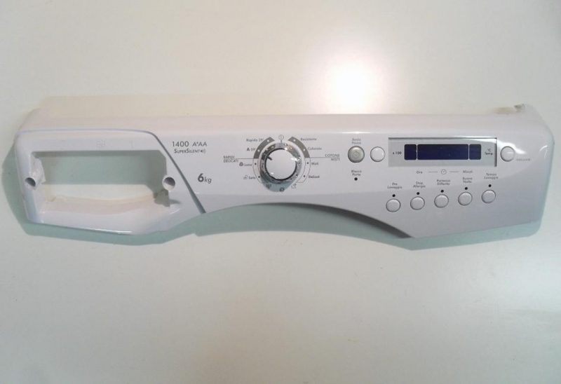 FRONTALE PER LAVATRICE HOOVER VHDS 614 P 30   COMPLETO DI SCHEDA COMANDI COD. 41021456   MDLH0650100   VS H065_013 + DISPLAY + SELETTORE