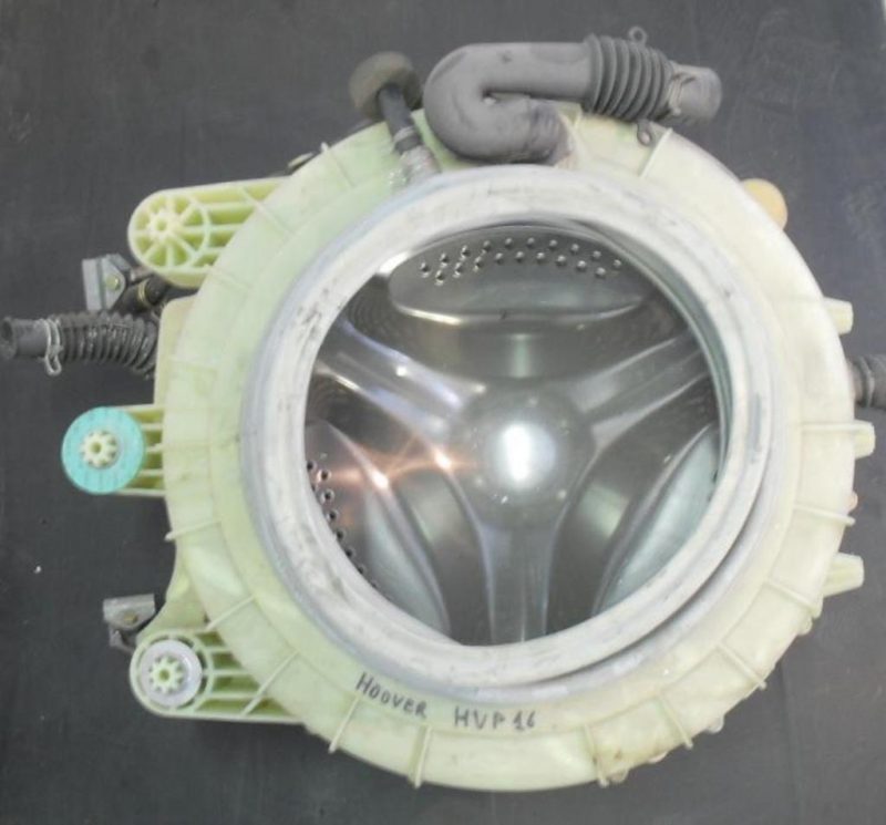3166 -- 000 (3232) GRUPPO VASCA COMPLETO PER LAVATRICE HOOVER HVP 16 COMPLETO DI GUARNIZIONE 16 6 Kg 1600 giri