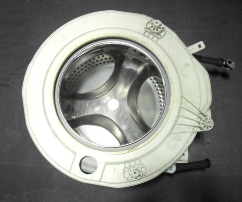 GRUPPO VASCA COMPLETO PER LAVATRICE ARISTON AB104 5 Kg   1000 giri