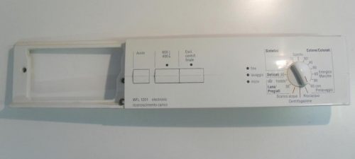 FRONTALE PER LAVATRICE BOSCH FD 8002 COMPLETO DI SCHEDA COMANDI COD. 5500000354 CODICE ALTERNATIVO: 5WK5130704