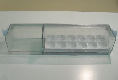3235 -- 000 (3301) BALCONCINO CON CONTENITORI IN PLASTICA E PORTAUOVA PER FRIGORIFERO LIEBHERR CNES 4013
