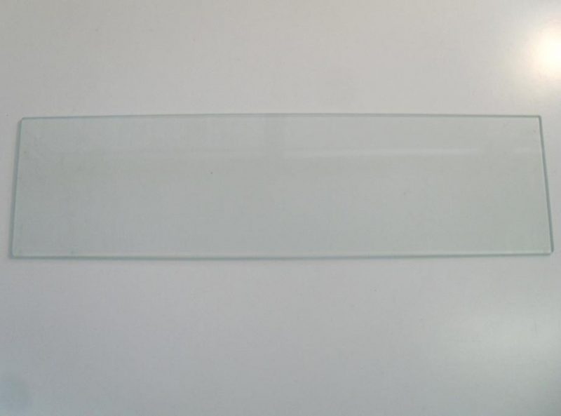 RIPIANO IN VETRO OPACO PER BALCONCINO 10,9 X 40,6 PER FRIGORIFERO LIEBHERR IKB 3454