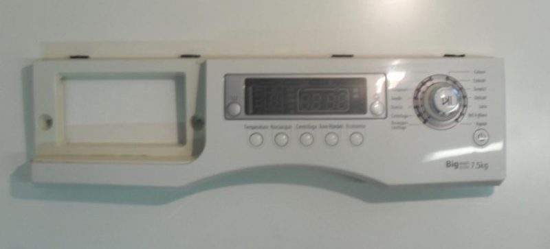 FRONTALE PER LAVATRICE SAMSUNG Q1235V COMPLETO DI SCHEDA COMANDI COD. DC61-00967A