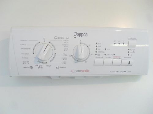FRONTALE PER LAVATRICE ZOPPAS PT508 COMPLETO DI SCHEDA COMANDI COD. 720379-01 CODICE ALTERNATIVO: 108275400