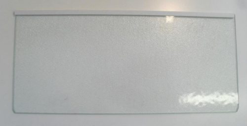 RIPIANO IN VETRO RUVIDO 21,7 X 47,5 PER FRIGORIFERO REX IR 260 SL