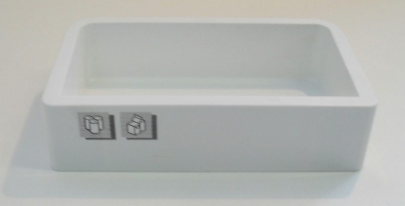 Balconcino frigorifero Whirlpool ARB 580/G/WP larghezza 19 cm