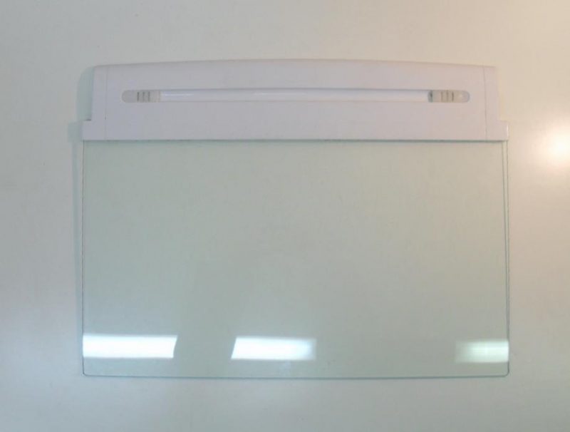 3545 -- 000 (3620) RIPIANO IN VETRO 37 X 48,8 PER FRIGORIFERO HOOVER HVNP 3887