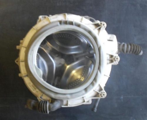 3594 -- 000 (3670) GRUPPO VASCA COMPLETO CON GUARNIZIONE PER LAVATRICE INDESIT PWE 8108 W 8 Kg 1000 giri