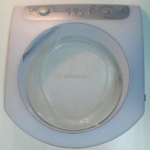OBLO' PER LAVATRICE ARISTON AQXL 105 - 109   COMPLETO DI SCHEDA COMANDI