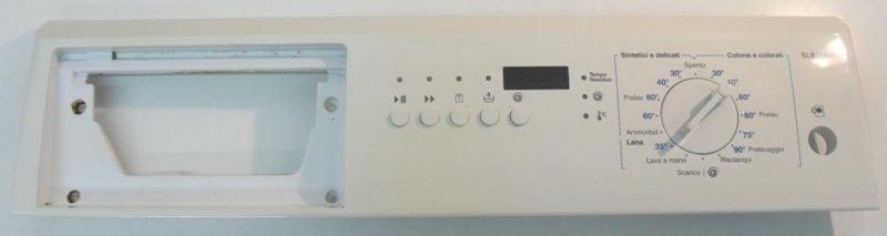 FRONTALE PER LAVATRICE SMEG SLB1600   COMPLETO DI SCHEDE COMANDI COD. 16660000507