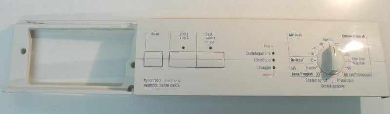 FRONTALE PER LAVATRICE BOSCH FD 8206   COMPLETO DI SCHEDA COMANDI COD. 5500006567   CODICE ALTERNATIVO 546760