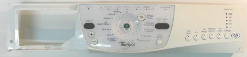 3769 -- 000 (3852) FRONTALE PER LAVATRICE WHIRLPOOL AWM 8103/2 COMPLETO DI SCHEDA COMANDI COD. 461971067183
