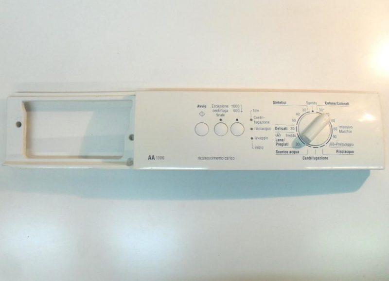 FRONTALE PER LAVATRICE BOSCH FD8707 WAA20160II/05   COMPLETO DI SCHEDA COMANDI COD. 5560004325