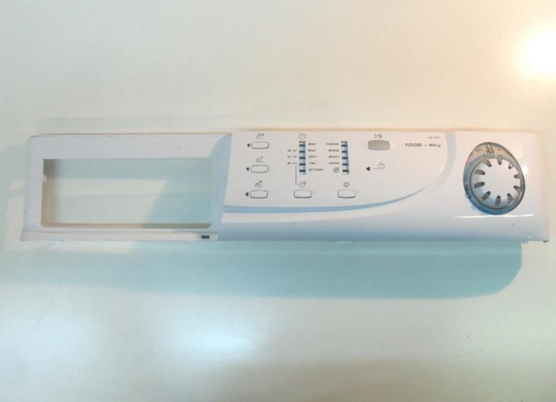 FRONTALE PER LAVATRICE CANDY C2 510-01 S   COMPLETO DI SCHEDA COMANDI COD. 41014491 E SELETTORE