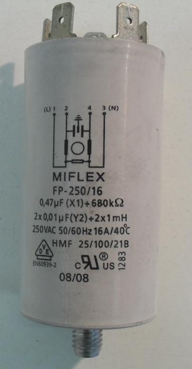 Condensatore lavatrice Smeg  LBS 65 cod 25/100/21B