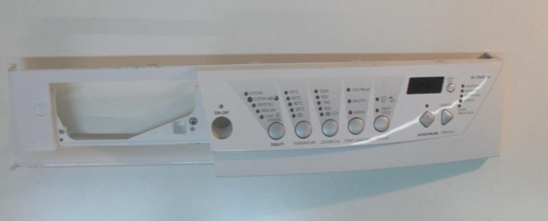 FRONTALE PER LAVATRICE REX ELECTROLUX RI7200TS COMPLETO DI SCHEDA COMANDI COD. 132191551