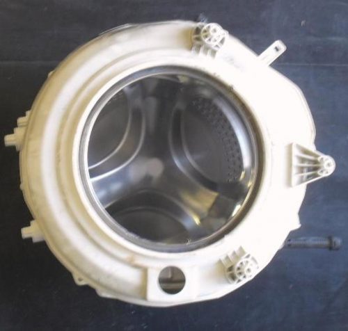 3909 -- 000 (3993) GRUPPO VASCA COMPLETO PER LAVATRICE ARISTON AVL86P 5 Kg 800 giri