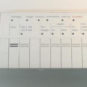 FRONTALE 3087054AA4 PER LAVATRICE BOSCH WFT2400IE/01 FD 7604 COMPLETO DI SCHEDA COMANDI