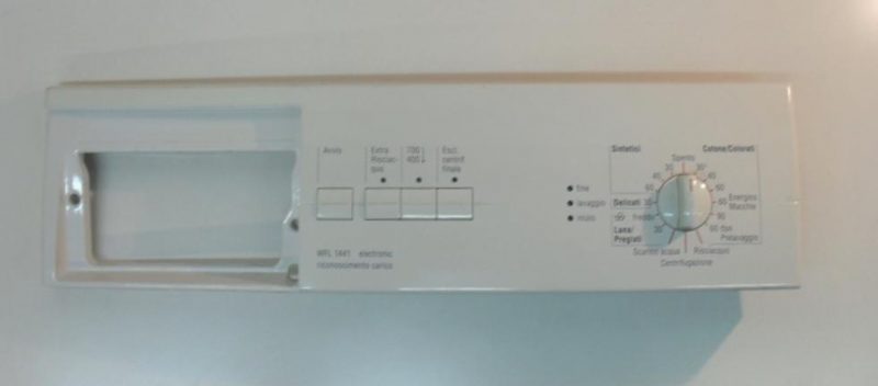 3923 -- 000 (4007) FRONTALE PER LAVATRICE BOSCH FD7905 COMPLETO DI SCHEDA COMANDI COD. 5500000354