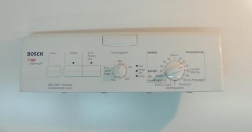 FRONTALE PER LAVATRICE BOSCH WOL 1650 COMPLETO DI SCHEDA COMANDI COD. 5550001149