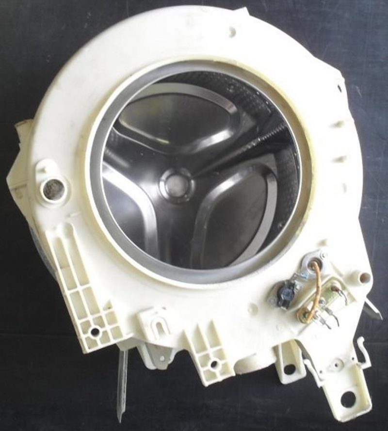 3990 -- 000 (4074) GRUPPO VASCA COMPLETO PER LAVATRICE WHIRLPOOL AWG 714/7